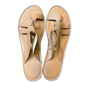 Tan Open Toe Sandals Size 10.5 Women